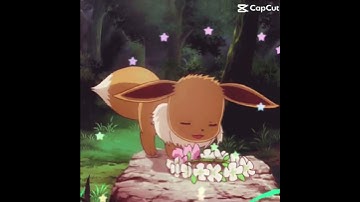 Eevee edit 🥳 #eevee #capcut #template #edit #pokemon