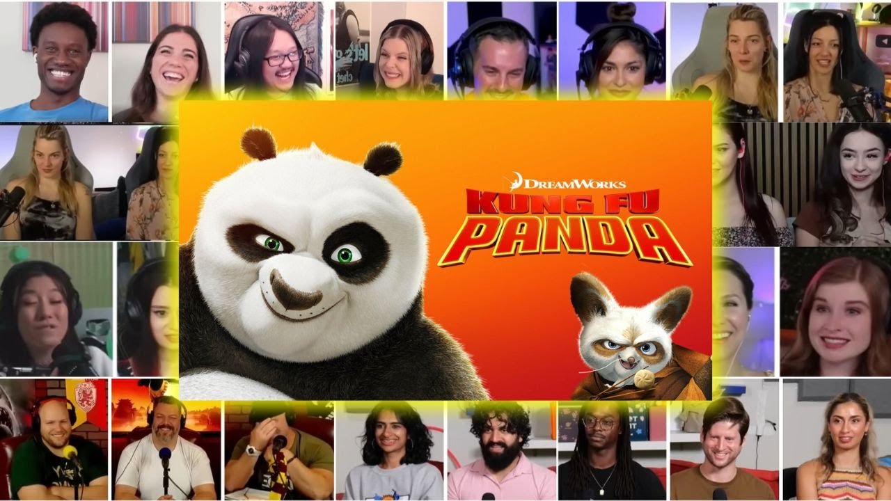 Kung Fu Panda (2008) Movie Reaction Mashup
