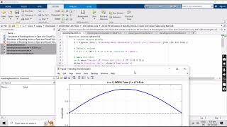Standing Waves in MATLAB | Open & Closed Tube Resonance Simulation Explained
