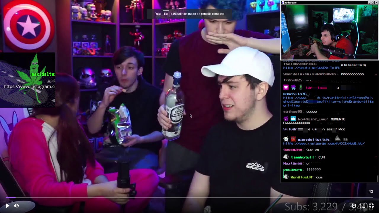 Rod reacciona a clips de twitch (5) (+gameplay de dark souls)