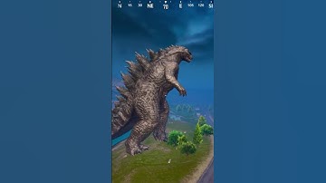 Godzilla atomic breath in pubg #shorts