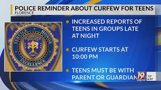 Police Reminder About Curfew For Teens  June 1 2026  News 19 At 6 Pm