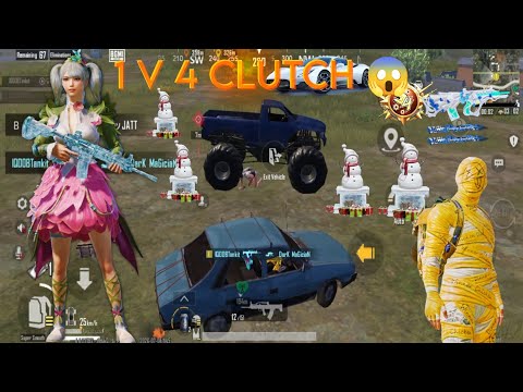 1 v 4 clutch 🦅 only 1 gun skill gameplay like pro        SAMSUNG ,A7,A8,J5,J6,J7,J2,XS,A3,A