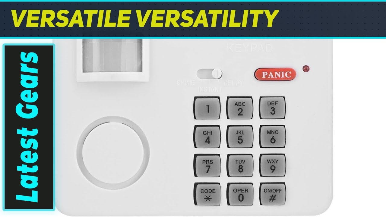 Goshyda Home Security Alarm: Best Budget Protection? - YouTube