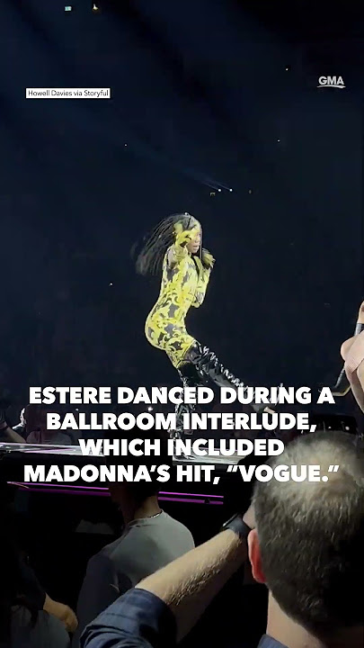 Madonna's 11-year-old daughter vogued onstage opening night of the singer's tour l GMA