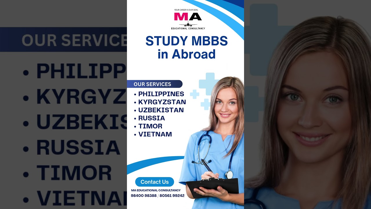 Study MBBS in Abroad | MA Educational Consultancy | Chennai