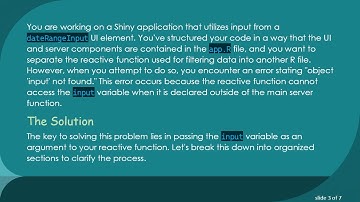 Creating a Shiny Reactive Function in a Separate R File