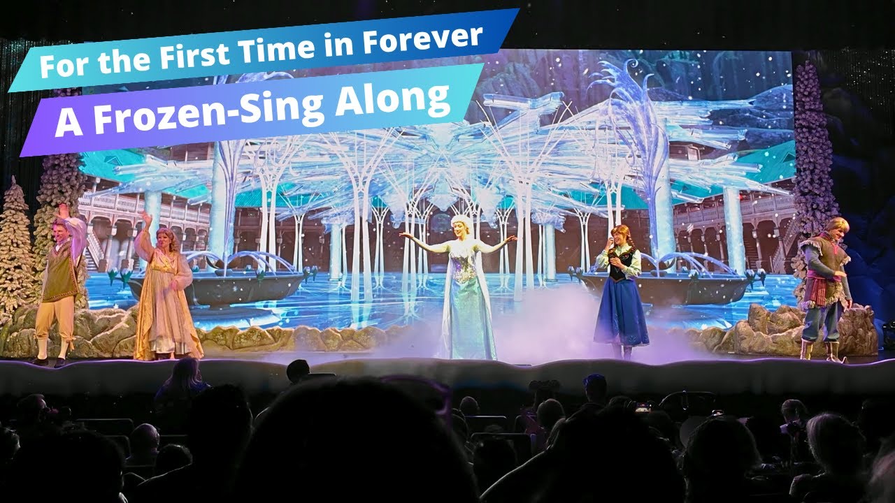 A Frozen-Sing Along Celebration, For the First Time in Forever 2025 | Disney's Hollywood Studios