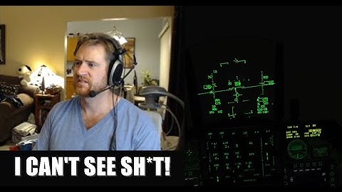 DCS F-16C - ILS Approach & Landing (Low Visibility)