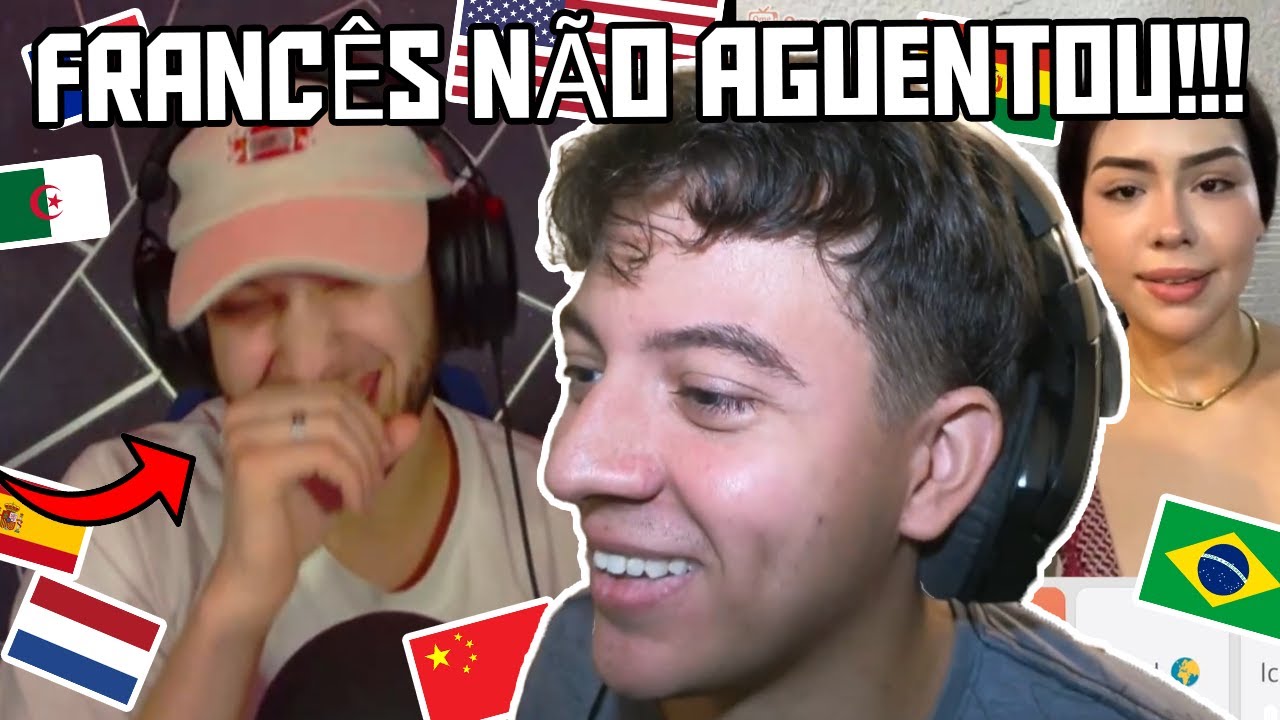 Brasileiro Fala Idiomas FLUENTEMENTE No OmeTV (Ele NÃO Acreditou) #ometv