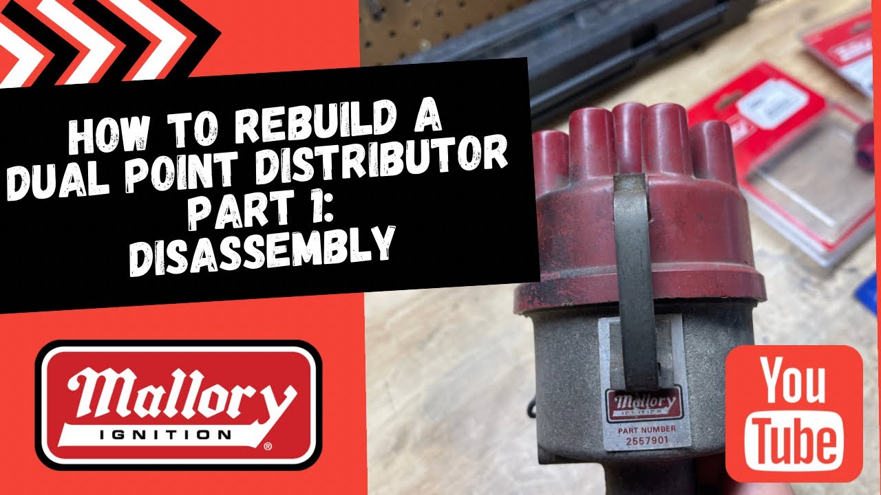 EASY! How to Rebuild a Dual Point Distributor distributor YouTube