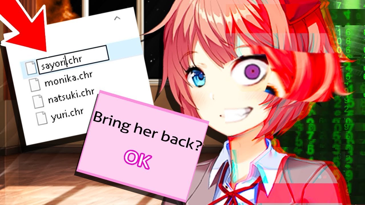 Saving Sayori By Putting Her Back In The Files Doki Doki Literature Club Yuri Ending Gameplay 5 Youtube