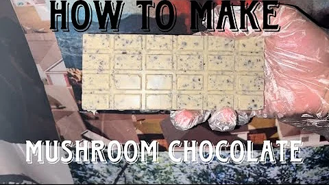 How to make mushroom chocolate bars