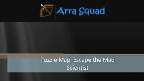 Minecraft Puzzle Map: Escape the Mad Scientist Part 1