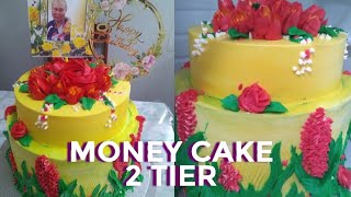 Money Cake | Surprised Cake 2 Tier
