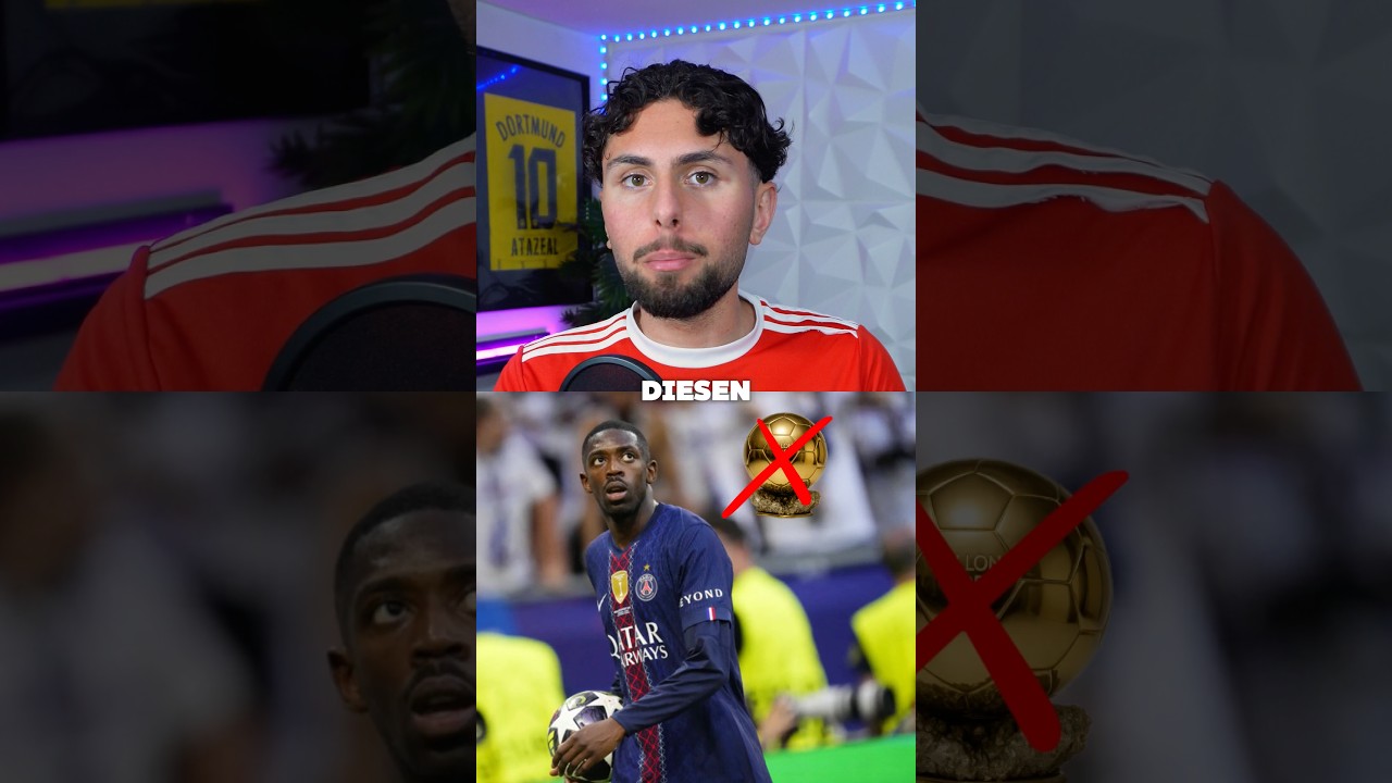 Dembele darf kein Ballon d‘or gewinnen! 🏆 ❌🇫🇷 #dembele #psg #championsleague #ballondor