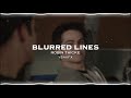 Blurred Lines Robin Thicke Edit Audio mp3