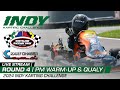 2024 indy karting challenge round 4  whiteland in  warmup  qualy pm groups