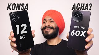 Best Budget 5G Phone Under ₹12,000 | realme narzo 60x vs Redmi 12 5G |