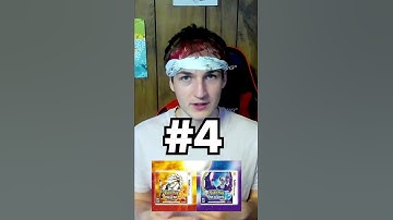 ALL POKÉMON GAMES RANKED (Worst to Best)