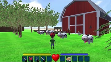 Unity Progress #48: Barn, Bell & Cows!