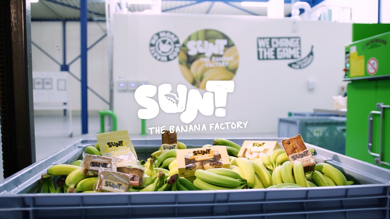 SUNT The Banana Factory bananen redden, wij zien er wel brood in
