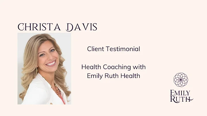 Testimonial from Christa Davis