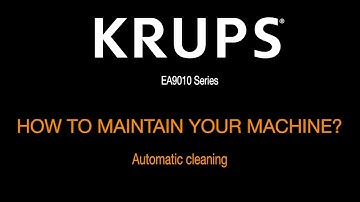 Bean to cup EA9010 -  How to maintain your machine