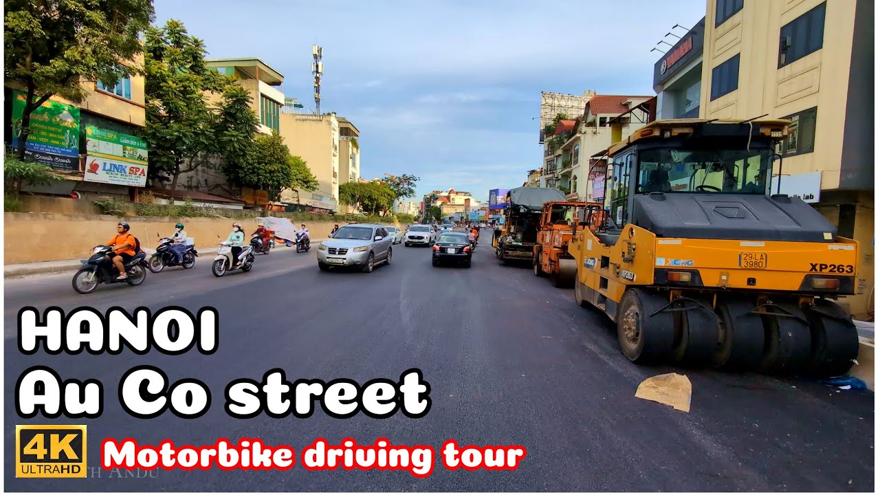 Overview of the Au Co street expansion project (Hanoi), updated June 15, 2024