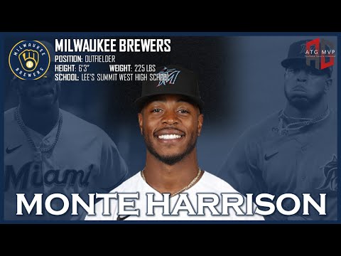 MILWAUKEE BREWERS: Monte Harrison ᴴᴰ
