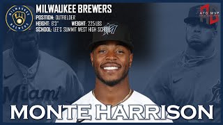 MILWAUKEE BREWERS: Monte Harrison ᴴᴰ