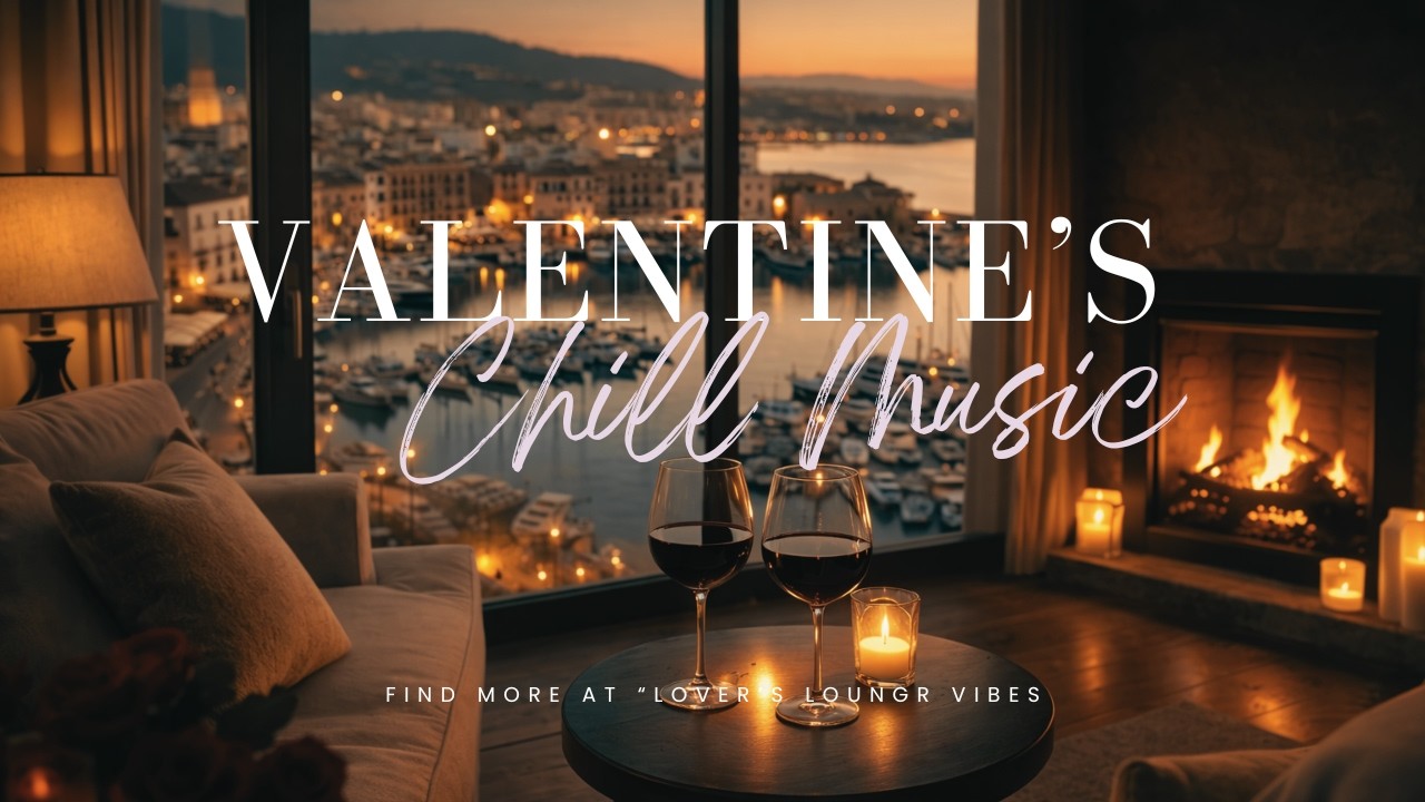 Valentine’s Day Romantic Chill Music 🌹 Relaxing Love Instrumentals (Suno AI) | Cozy Night Ambience