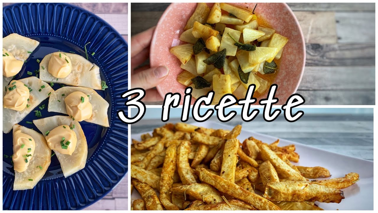 3 RICETTE con il SEDANO RAPA - semplici, e chetogeniche - Semplicemente KETO