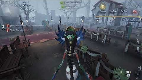 Nerf cipher rush :(  | identity v DW