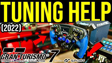✅ Gran Turismo 7: Fanatec Wheel Guide | DD1 Tune Settings