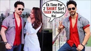 Shraddha Kapoor Makes FUN Of Tiger Shroff For Wearing TWO Shirts At Baaghi 3 Promotion