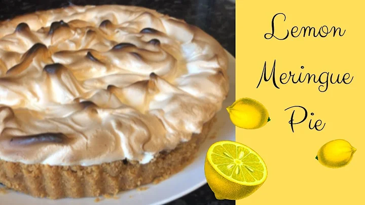 The easiest Lemon Meringue Pie! Recipe :) Cook with me!