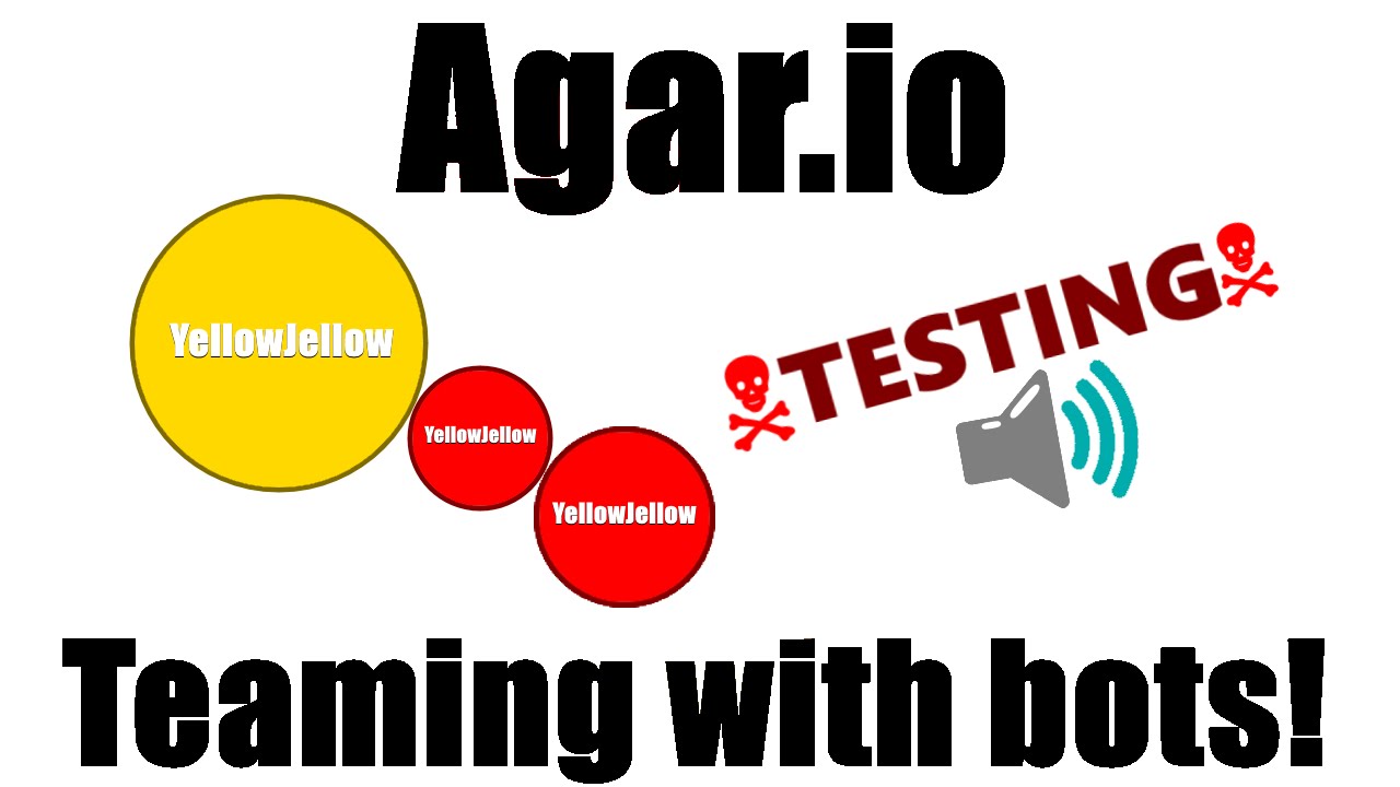 Agar io Teaming With Bots Test Video Animation Beat Drop YouTube