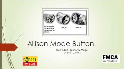 Allison Mode Button