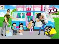  family trip with kids  baby   omg doll dollie lol morning family routine dreamhouse adventure