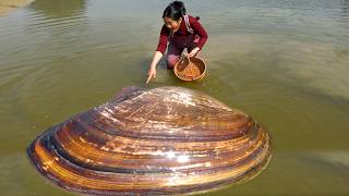 Developing the reservoir again, there are so many pearls that they burst