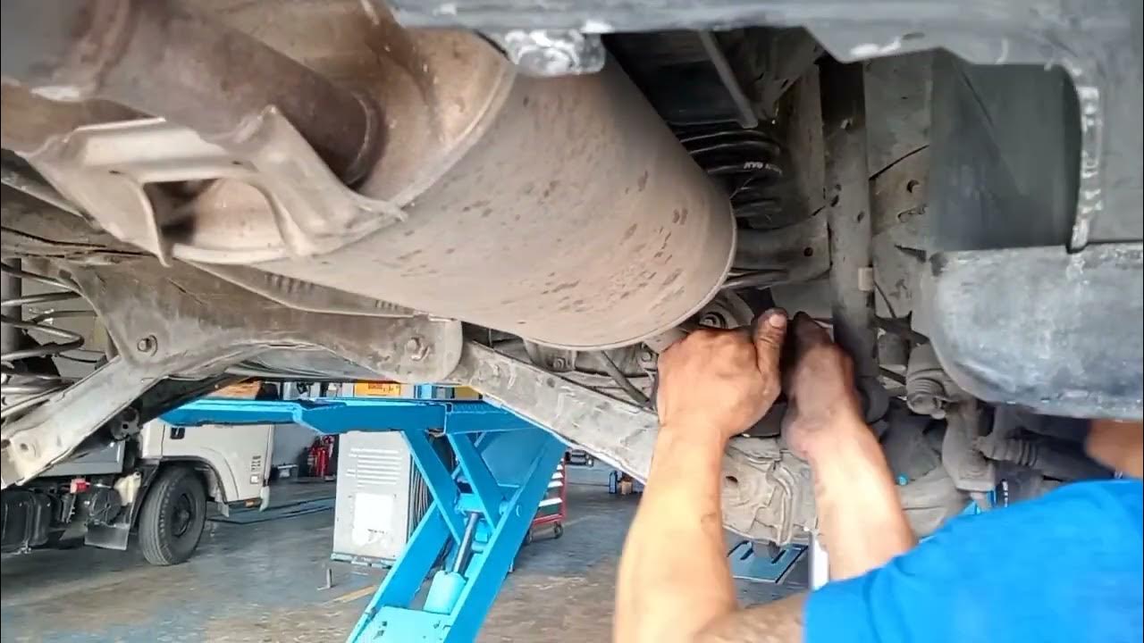 Install coil spring insulator rear Honda civic YouTube