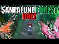 Can you beat Pokémon X with only Santalune Forest Pokémon!