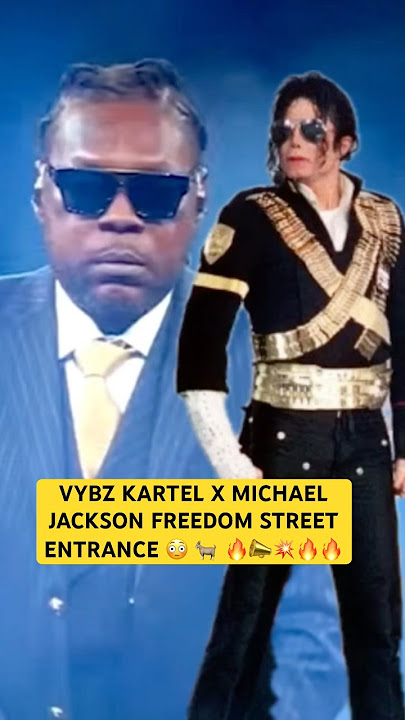 Vybz Kartel Freedom Street Entrance like Michael Jackson #vybzkartel #michaeljackson #dancehall