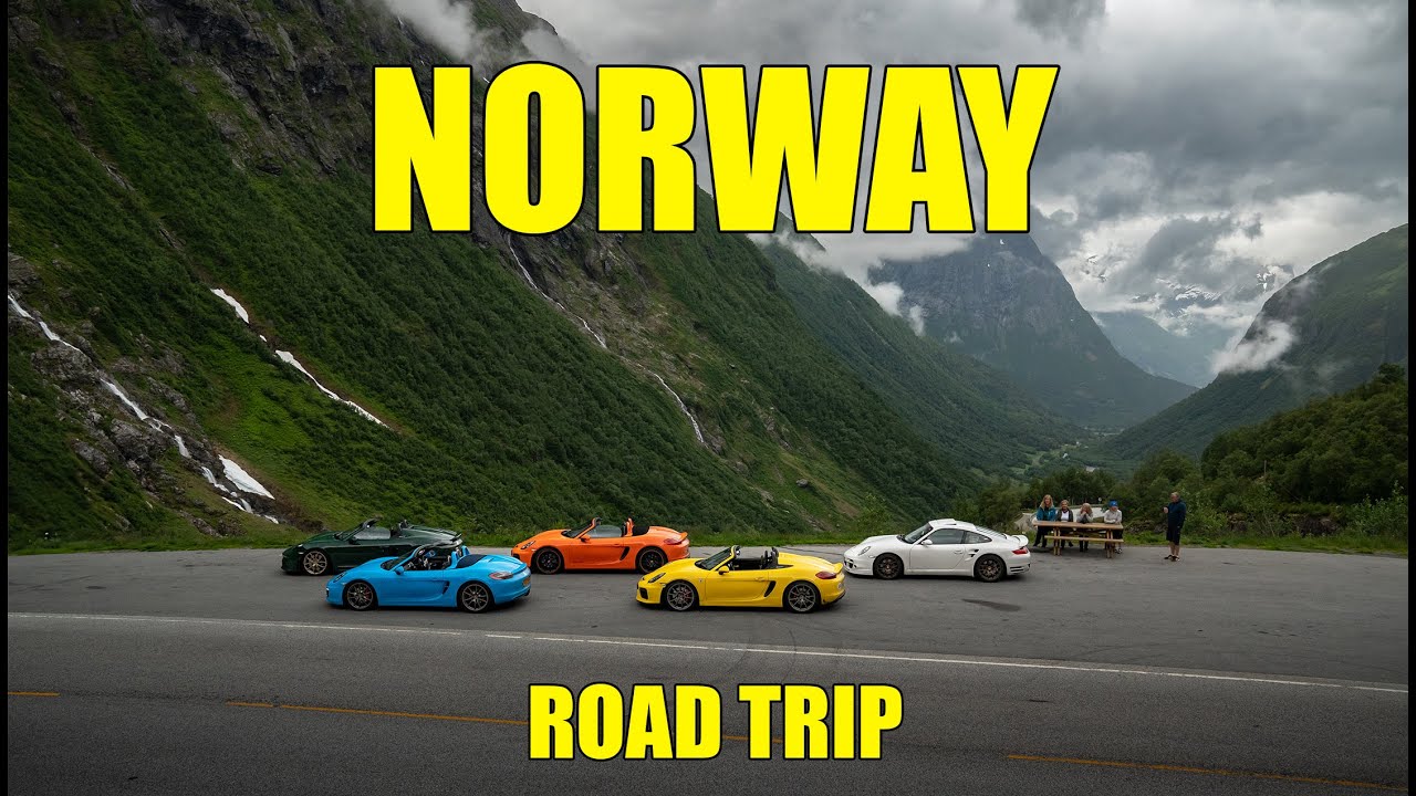 Norway Road Trip - Porsche Days Oot - Midnight SunRun