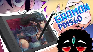 GAOMON PD1560 Pen Display Review ((+speedpaint)) by At Lojart 168,004 views 2 years ago 12 minutes, 56 seconds