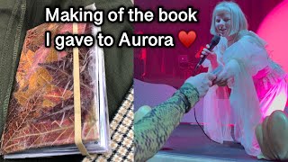 The Making Off of Aurora her gift (book) I made & gave her! ♥️