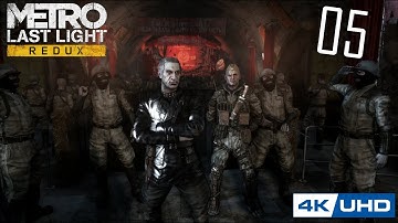 [4K] Metro: Last Light Redux - 100% Playthrough - Part 5 - AMONGST TRAITORS! (PS5)