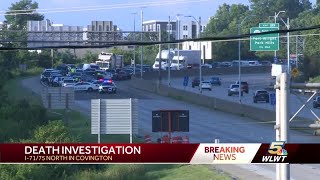 Police investigating after man found dead along I-71/75 in Covington