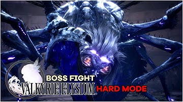 [PS5] VALKYRIE ELYSIUM - Naglfar Eygon BOSS FIGHT (HARD MODE) Complete - Japanese Voice English Subs